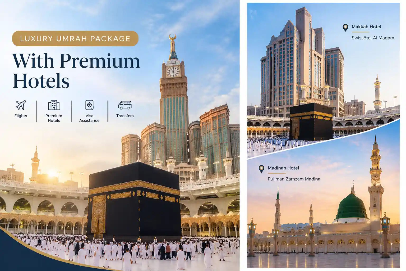 Luxury Umrah Package with Premium Hotels 2